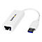 StarTech.com USB 3.0 auf Gigabit Ethernet Lan Adapter - 10/100/1000 NIC Netzwerkadapter - USB SuperSpeed auf RJ45 Stecker/Buchse - Netzwerkadapter - USB 3.0 - Gigabit Ethernet