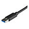 StarTech.com USB 3.0 SuperSpeed auf Dual Port Gigabit Ethernet LAN Adapter - 10/100/1000 NIC Netzwerkadapter mit USB-Port - Schwarz - Netzwerkadapter - USB 3.0 - 2 Anschlüsse