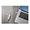 StarTech.com USB 3.0 SuperSpeed auf Gigabit Ethernet Lan Adapter mit USB Port - 10/100/1000 RJ45 NIC Netzwerkadapter - St/Bu - Weiß - Netzwerkadapter - USB 3.0 - Gigabit Ethernet