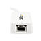 StarTech.com USB 3.0 SuperSpeed auf Gigabit Ethernet Lan Adapter mit USB Port - 10/100/1000 RJ45 NIC Netzwerkadapter - St/Bu - Weiß - Netzwerkadapter - USB 3.0 - Gigabit Ethernet