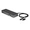 StarTech.com USB-A & USB-C Docking station - Hybrid Universal Laptop Dockingstation für zwei Monitoren 4K60Hz HDMI & DP - USB 3.1 Hub, GbE - 60W Power Delivery - Windows, Mac & Chrome (DK30C2DPPDUE) - Dockingstation