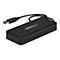 Schwarzer USB-Hub mit Logo StarTech.com und USB-Anschluss.