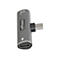 Grauer USB-C-Audio-Adapter von Startech.com. Auf dem Adapter sind AnschlÃ¼sse fÃ¼r KopfhÃ¶rer und Mikrofon zu sehen.