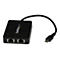 StarTech.com USB-C auf Dual-Gigabit Ethernet Adapter mit USB (Typ-A) Anschluss - USB Type-C Gigabit Netzwerk Adapter - Netzwerkadapter - USB-C - Gigabit Ethernet x 2 + USB 3.0