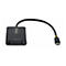 Schwarzer CFexpress B Kartenleser mit USB-C Kabel. Auf dem Lesegerät steht Startech.com und CF Express B.