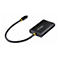 Schwarzer CFexpress-Kartenleser mit gelben Akzenten und Kabel, StarTech.com Logo.