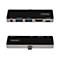 StarTech.com USB-C Digital AV-Multiport-Adapter - USB-C auf 4K 60Hz HDMI 2.0, USB-C Power Delivery 100W Pass-Through, 3-Port USB 3.0 Hub - USB-C Mini Dock - Portable USB Typ-C Travel Dock (DKT30ICHPD) - Dockingstation - USB-C - HDMI