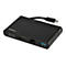 StarTech.com USB C Multiport Adapter mit HDMI und VGA - Mac / Windows / Chrome - 4K - 1x USB-A Port - GbE - Mobiler USB-C Adapter - Dockingstation - USB-C - VGA, HDMI - GigE