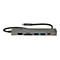 StarTech.com USB-C Multiport Adapter - USB-C auf 4K 60Hz HDMI 2.0, 100W Power Delivery Pass-through, SD/MicroSD, 2 Port USB 3.0 Hub, GbE - USB-C Mini Dock - 30cm langes Kabel (DKT30CHSDPD1) - Dockingstation - USB-C / Thunderbolt 3