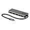 StarTech.com USB-C Multiport Adapter - USB-C auf HDMI oder Mini DisplayPort 4K 60Hz, 100W Power Delivery Pass-Through, 4-Port 10 Gbit/s USB Hub - USB Typ-C Mini Dock - 30cm Kabel (DKT31CMDPHPD) - Dockingstation - USB-C / Thunderbolt 3