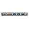 StarTech.com USB C Multiport Adapter, USB-C Mini Travel Dock with 4K HDMI or 1080p VGA, 3x USB 3.0 Hub, SD, GbE, Audio, 100W PD Pass-Through, Portable Docking Station for Laptop/Tablet - USB 3.0 Mini Dock - Dockingstation - USB-C - VGA, HDMI - 1GbE