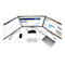 StarTech.com USB-C USB-A Dock - Hybrid Universal Triple Monitor Laptop Docking Station DP & HDMI 4K 60 Hz - 85W PD, GbE - Dockingstation - USB-C - 3 x HDMI, 3 x DP - GigE