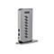 Graues Dockingstation mit USB-AnschlÃ¼ssen und LÃ¼ftungsschlitzen. Das StarTech.com-Logo ist sichtbar.