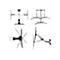 StarTech.com VESA TV Wall Mount, TV Mounting Bracket For 23'-55' Displays, Adjustable Full Motion TV Wall Mount Supports 66lb (30kg), Extendable/Tilting/Swivel Monitor Wall Mount - Low Profile/Slim Display Mount (FHA-TV-WALL-MOUNT) - Befestigungsk...