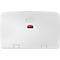 Station à langer Rubbermaid®, pour montage mural horizontal, antimicrobien, pliable, tablette, support pour jusqu'à 40 documents, PP, blanc