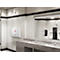 Station à langer Rubbermaid®, pour montage mural horizontal, antimicrobien, pliable, tablette, support pour jusqu'à 40 documents, PP, blanc