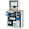 Station d'ordinateur de type 6018, l. 1030 x P 660 x H 1810 mm, fixe