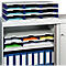 Station de tri styrodoc Standard styro®, format C4, 3 étages/3 rangées/9 compartiments, gris/bleu