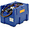 Station-service mobile CEMO Blue-Mobil EASY, avec pompe à membrane CEMATIC BLUE 12 V, réservoir de 200 l pour l'AdBlue®, L 800 x P 600 x H 590 mm