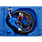 Station-service mobile CEMO Blue-Mobil EASY, avec pompe submersible CENTRI SP30 12 V, réservoir de 210 l pour AdBlue®, couvercle à charnière, L 785 x P 595 x H 685 mm