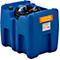 Station-service mobile CEMO Blue-Mobil EASY, avec pompe submersible CENTRI SP30 12 V, réservoir de 210 l pour AdBlue®, L 785 x P 595 x H 685 mm