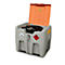 Station-service mobile CEMO DT-Mobil Easy pompe électrique CENTRI SPF30, pistolet automatique, couvercle à charnière, 210 l, polyéthylène, L 785 x P 595 x H 685 mm