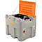 Station-service mobile CEMO DT-Mobil Easy Premium, réservoir combiné 850/100 l pour diesel et Adblue®, pompe électrique CematicDuo24/12 V