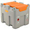 Station-service mobile CEMO DT-Mobil Easy Premium, réservoir combiné 850/100 l pour diesel et Adblue®, pompe électrique CematicDuo24/12 V
