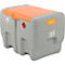Station-service mobile CEMO pompe électrique CENTRI, 440/50 l, pistolet automatique, couvercle à charnière, L 118 x P 80 x H 85 mm