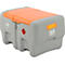 Station-service mobile Pompe électrique CEMO 12V, 40l/min, pistolet automatique, couvercle à charnière, polyéthylène, simple paroi, L 118 x P 80 x H 71 mm
