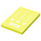 Statische Notizzettel Kolma Notes, A8, 100 Blatt, gelb