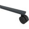 Stativ-Drehtafel Legamaster UNITE, magnetisch, drehbar um 360°, B 2000 x T 12,6 x H 1000 mm, lackierter Stahl, weiß