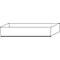 STAWA-R bodemopvangbak voor asecos veiligheidskasten van de series Q30, Q90 en S90, roestvrij staal 1.4016, B 1042 x D 507 x H 86 mm, 33 l