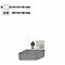 Stawa-R bodemopvangbak voor asecos veiligheidskasten van de series Q30, Q90, S90 en K90, plaatstaal, lichtgrijs, B 442 x D 507 x H 171 mm, 33 l