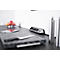 Steckdosenleiste brennenstuhl estilo, 6-fach, 2 USB-Ladebuchsen, IP20, Kabellänge 2 m, L 365 x B 60 x T 110 mm, Edelstahl & Kunststoff, schwarz-silber