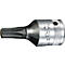 Ein silberner Torx-Bit, auf dem 'TORX' eingraviert ist, mit einem sechseckigen Kopf.