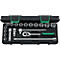 Steeksleutelset 45/14/5i 19-delig.3/8 inch SW 8-22mm Z.30 12KT