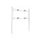Steelcase Roam Collection - Klammer - für interaktives Whiteboard - Artic White, Microsoft Gray