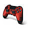 Steelplay Slim Pack - Game Pad - kabellos - 2.4 GHz - Rubinrot - für Sony PlayStation 4, PC, Sony PlayStation 3