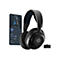 Schwarzer Over-Ear-KopfhÃ¶rer, Smartphone-App und USB-C-Adapter. Auf der App sind Einstellungen zu sehen.