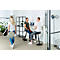 Stehhilfe Topstar Sitness H1, höhenverstellbar, um 360 ° drehbar, dynamisches Sitzen & Stehen, schwarz/schwarz