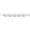 Stekkerdoos Brennenstuhl Vario Power, 5-voudig, 2x USB, IP20, 2100 mA, buigbaar, voor binnengebruik, polycarbonaat