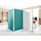 Stellwand Schallschutz System 40, Akustik- & Sichtschutz, B 800 x H 1400 mm, weiß