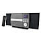 Stereoanlage Soundmaster® ICD1010AN, DAB+/UKW/CD/CDR/CDRW/CDMP3, 2 x 5 W, USB/WLAN/Bluetooth, 2,4“ Display, App-Steuerung/Fernbedienung, Wandmontage