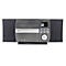 Stereoanlage Soundmaster® ICD1010AN, DAB+/UKW/CD/CDR/CDRW/CDMP3, 2 x 5 W, USB/WLAN/Bluetooth, 2,4“ Display, App-Steuerung/Fernbedienung, Wandmontage
