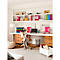 Stiftebox Exacompta THE QUARTER 1928, modulare Kreisform, 2 gleich hohe & 2 gleich niedrige Viertel, stapelbar, Polystyrol, mehrfarbig