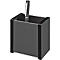 Stifteköcher WEDO Black Office, schwarz mattiert/glänzend