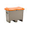 Streugutbehälter unterfahrbar, ohne Entnahmeöffnung, 200 l, L 890 x B 900 x H 690 mm
