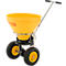 Streuwagen CEMO, Behältervolumen 50 l, Streubreite 1-4 m, Streumenge 6-stufig einstellbar, klappbarer Stützfuß, Schiebegriff höhenverstellbar