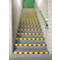 Stufenprofile CleanGrip, Schraubvariante, zur Markierung von Treppenstufen nach DIN 18040, L 1000 x B 60 x H 30 mm, schwarz/gelb